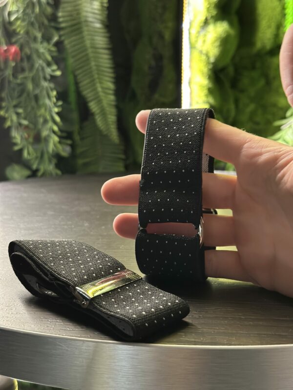 Dotted Black - Arm Holders